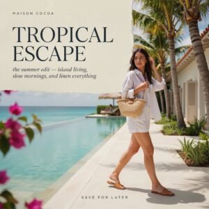 Top resort wear trends for women in 2026.