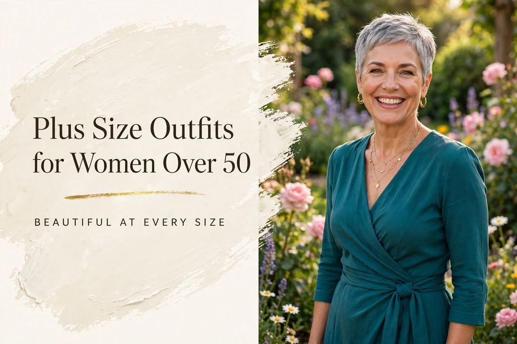 Plus size outfits for women over 50