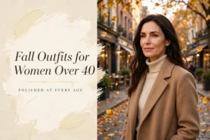 Fall outfits for women over 40 2026