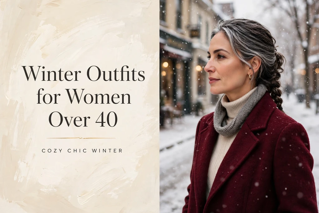 Winter outfits for women over 40: 12 elegant, cozy looks