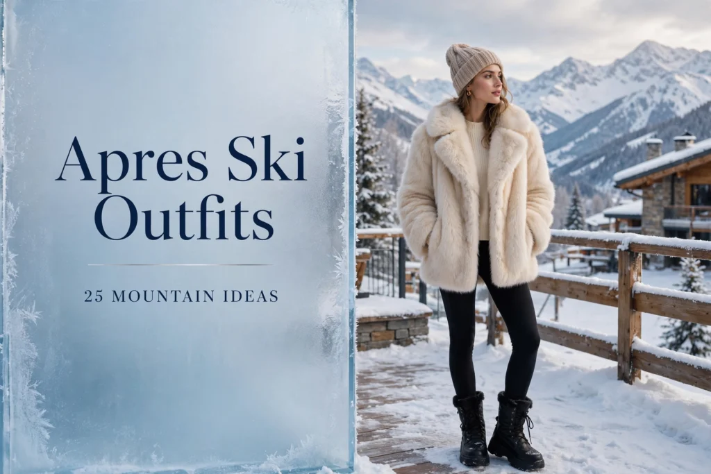 Apres ski outfits for winter 2026