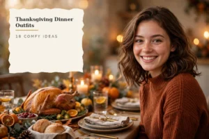 18 Comfortable Thanksgiving Dinner Outfits (Comfy Yet Polished)